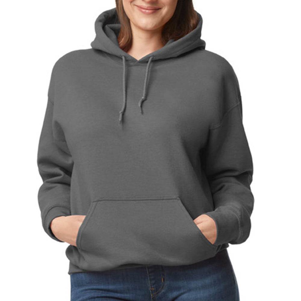 Women Charcoal Pullover Hoodie - CoreFlexInd