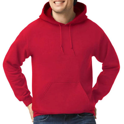 Sudadera con capucha roja cereza