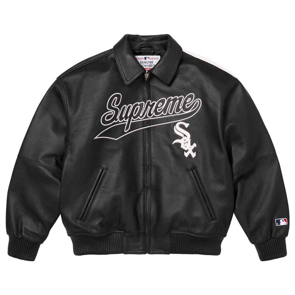 Chicago White Sox Leather Varsity Jacket