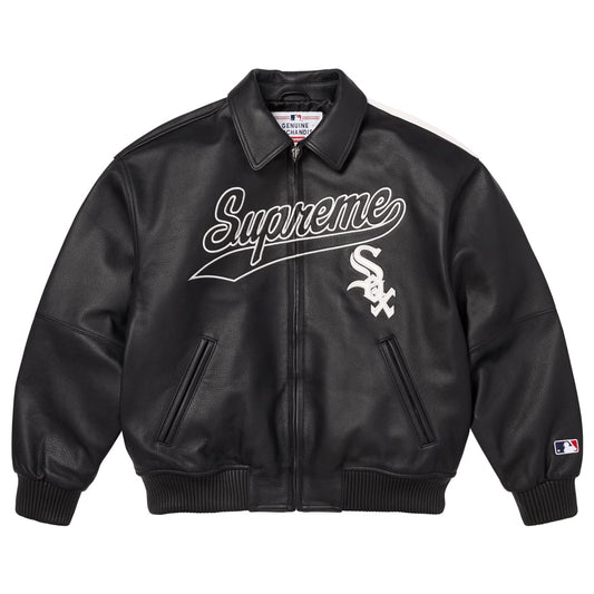 Chicago White Sox Leather Varsity Jacket
