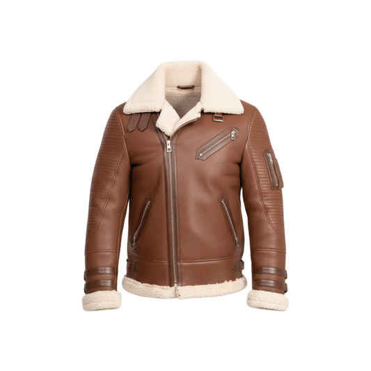 Classy_Brown_Leather_Shearling_Aviator_Jacket-Coreflexind