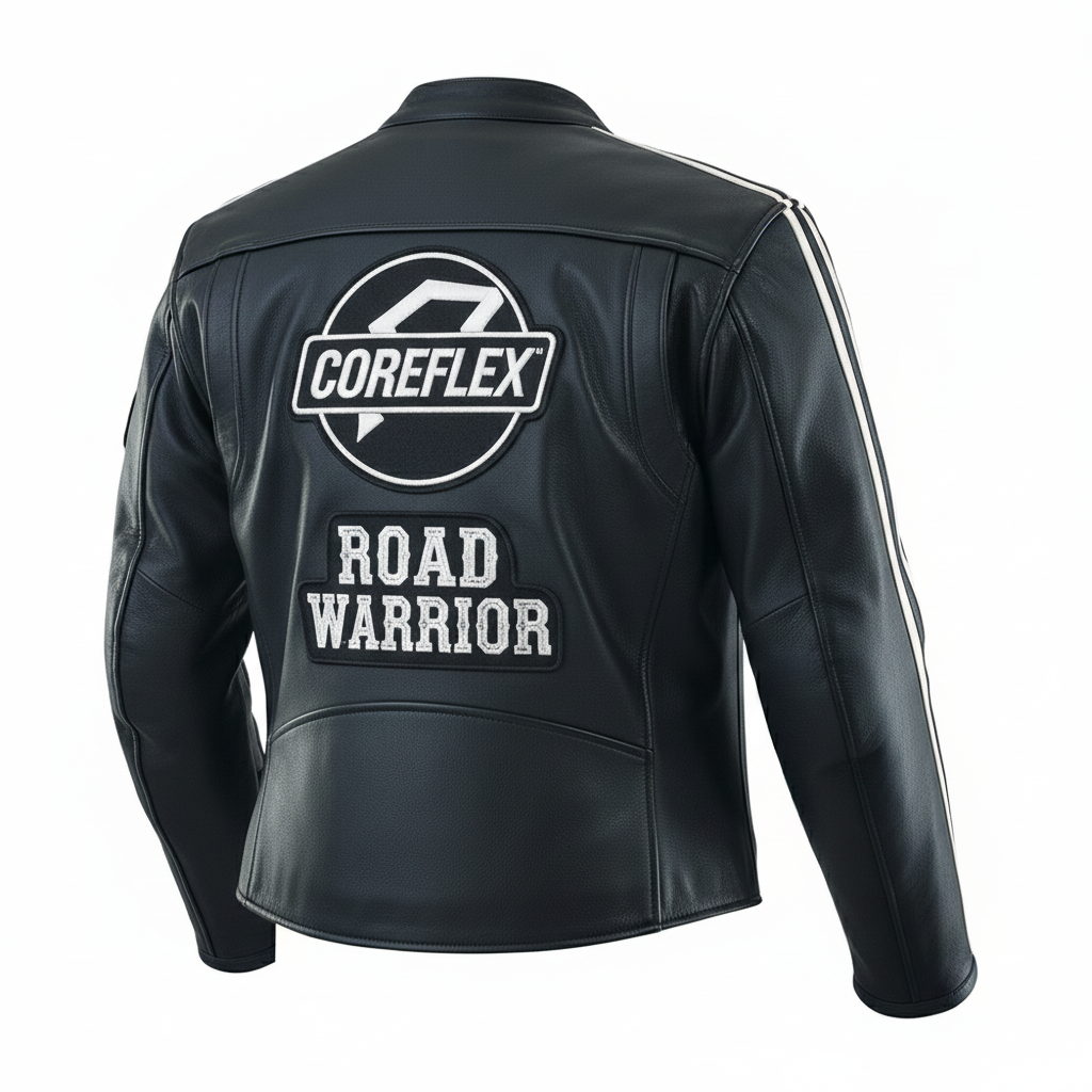 Drifter Mk2 Cruiser Touring Style Leather Motorcycle Jacket
