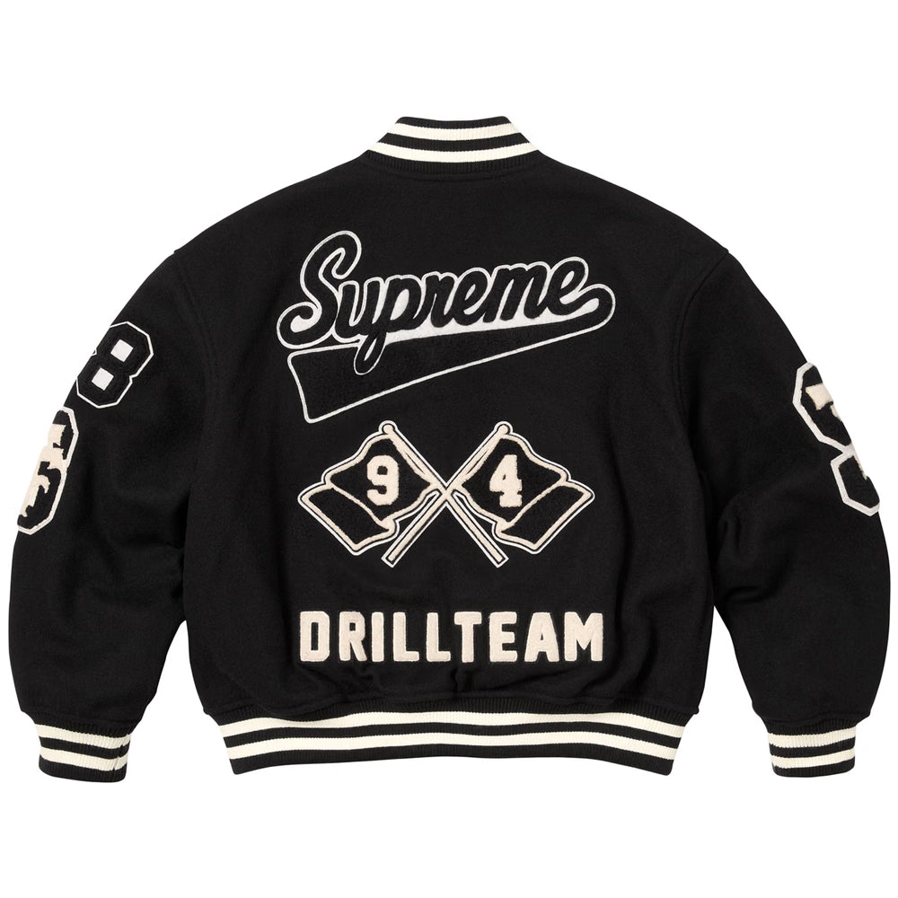 Drill Team Varsity Leather Jacket