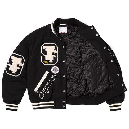Drill Team Varsity Leather Jacket