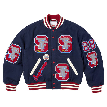 Drill Team Varsity Leather Jacket