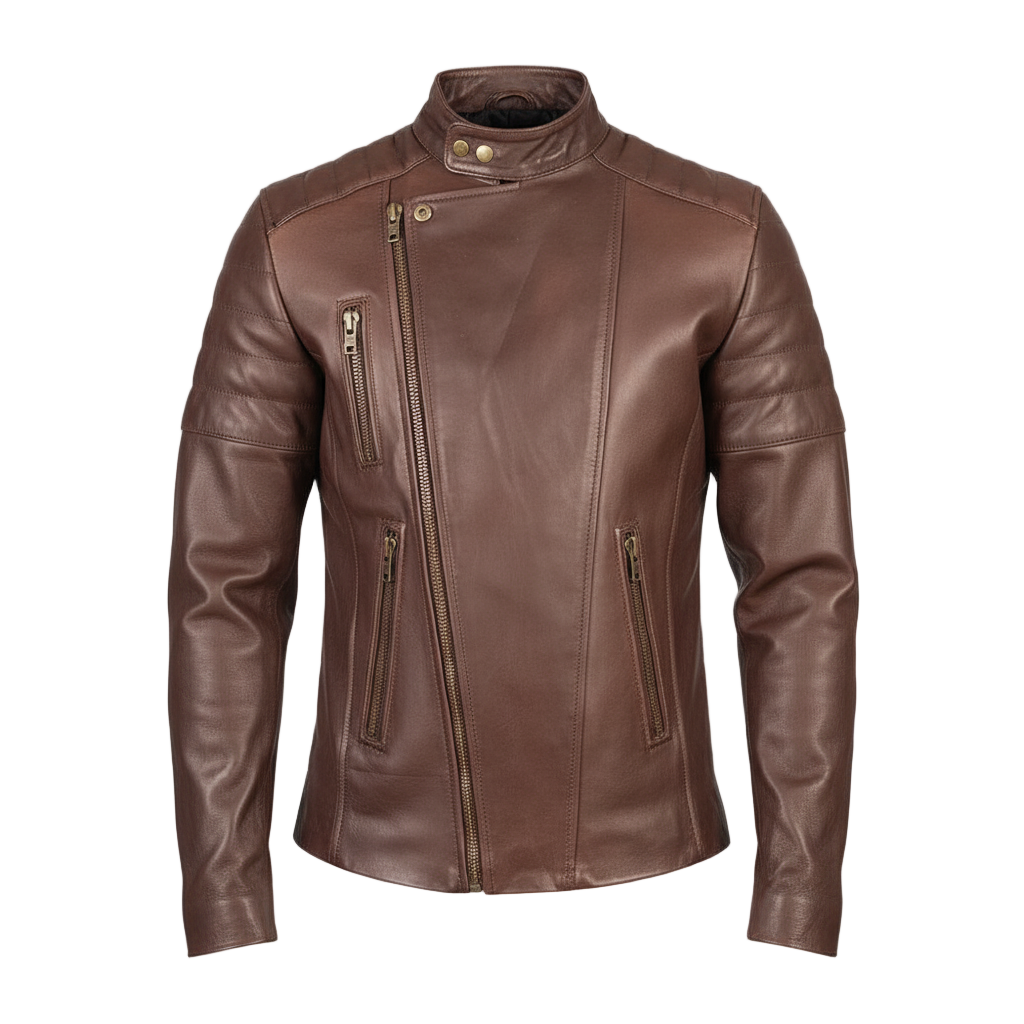 Faisor_Brown_Leather_Biker_Jacket-Coreflexind