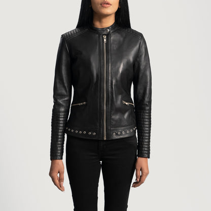 Faux Leather Biker Jacket