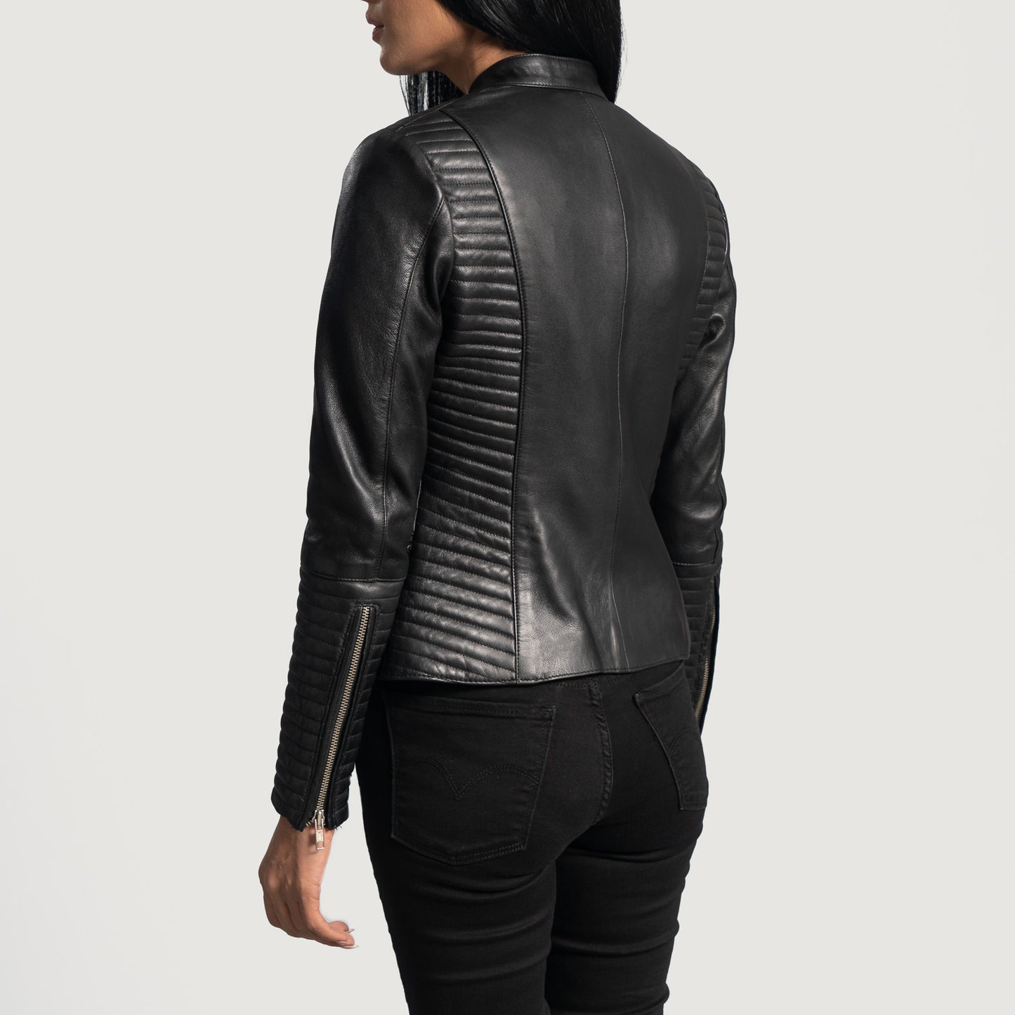 Faux Leather Biker Jacket