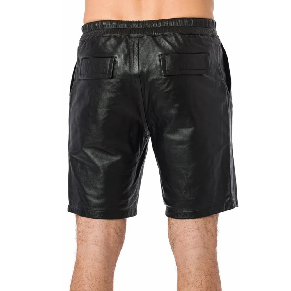 Faux Leather Shorts