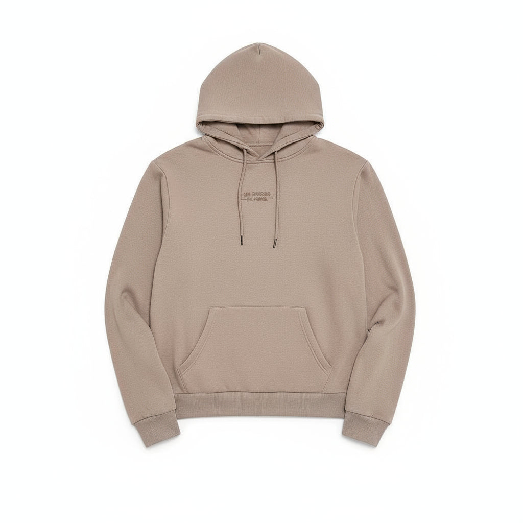 Frappe Print Detail Hoodie - CoreFlexInd