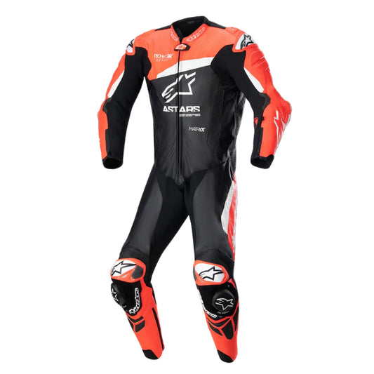 Mono combinado de cuero integral derivado de la competición para motoristas deportivos urbanos 