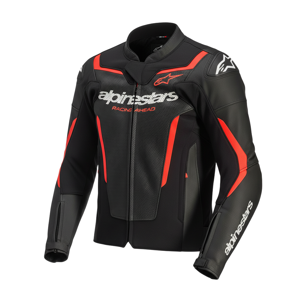 GP Force V2 에어 퍼포레이티드 가죽 재킷