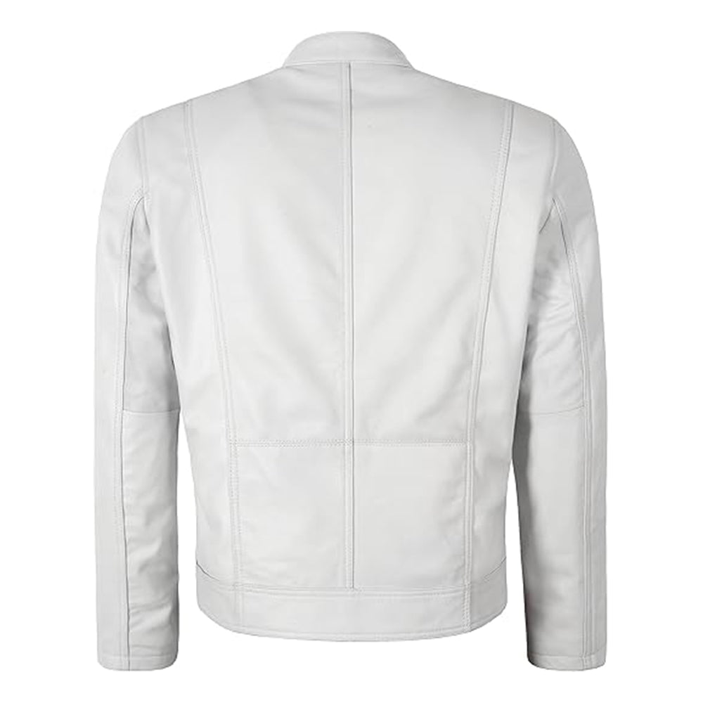 Glamūrinė odinė striukė