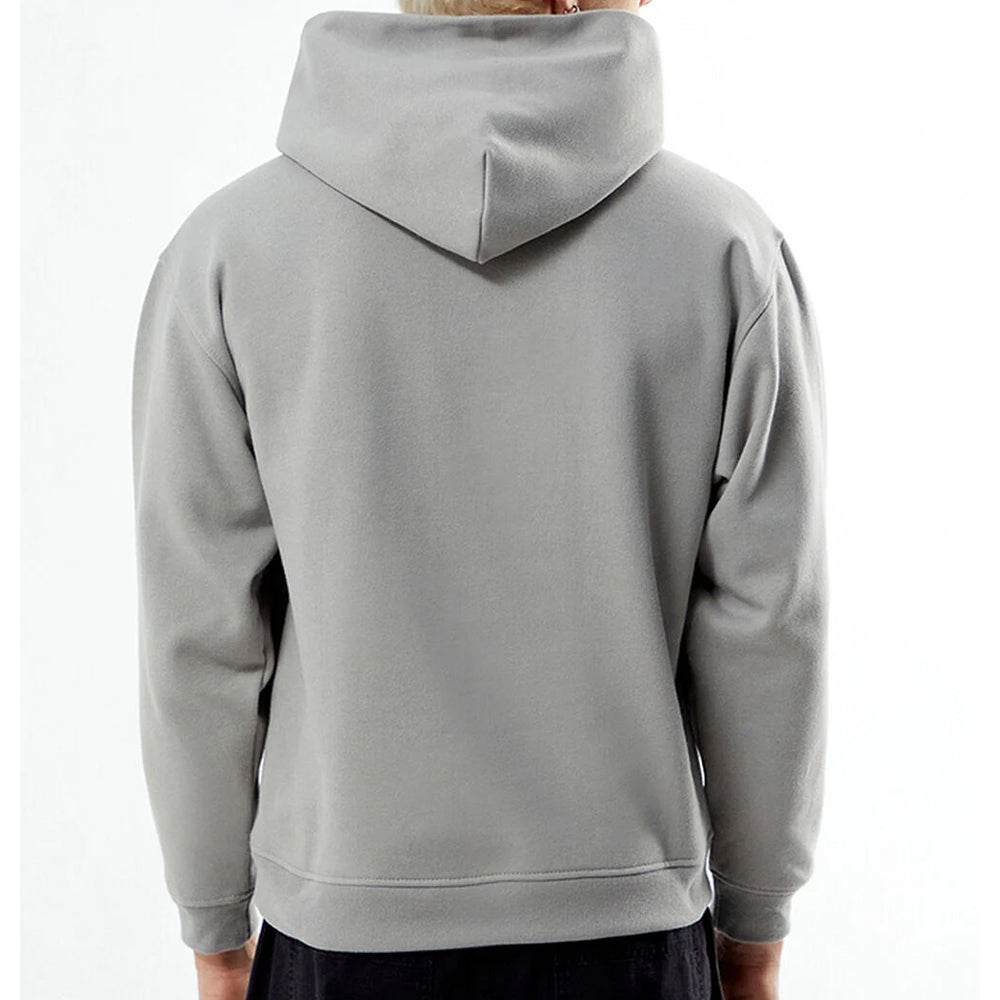 Gray Solid Color Hoodie - CoreFlexInd