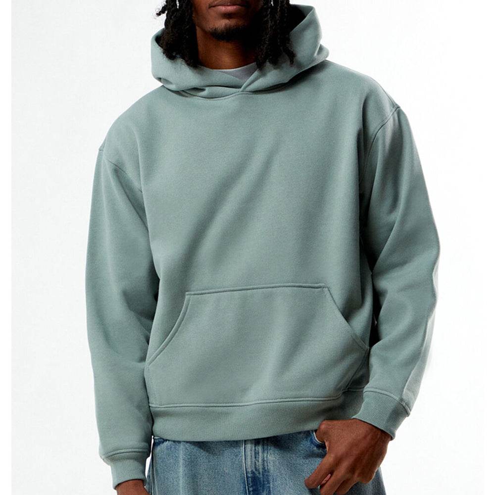 Green Solid Hoodie - CoreFlexInd