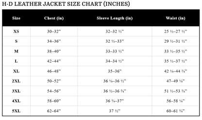 H-D Men's Victory Lane II Leather Jacket Java - CoreFlexInd