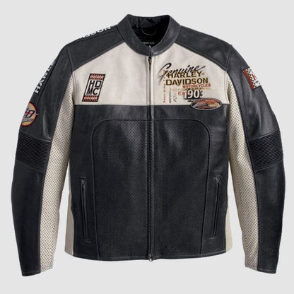 H-D Men’s Regulator Perforated Leather Jacket