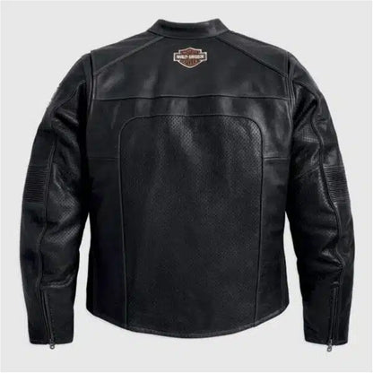 H-D Men’s Regulator Perforated Leather Jacket