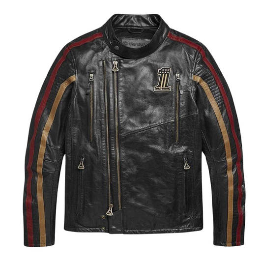 H-D Men's Arterial Leather Riding Jacket-1