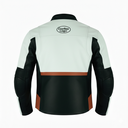 H-D Men's Black Motorcycle Biker Leather Jacket - CoreFlexInd