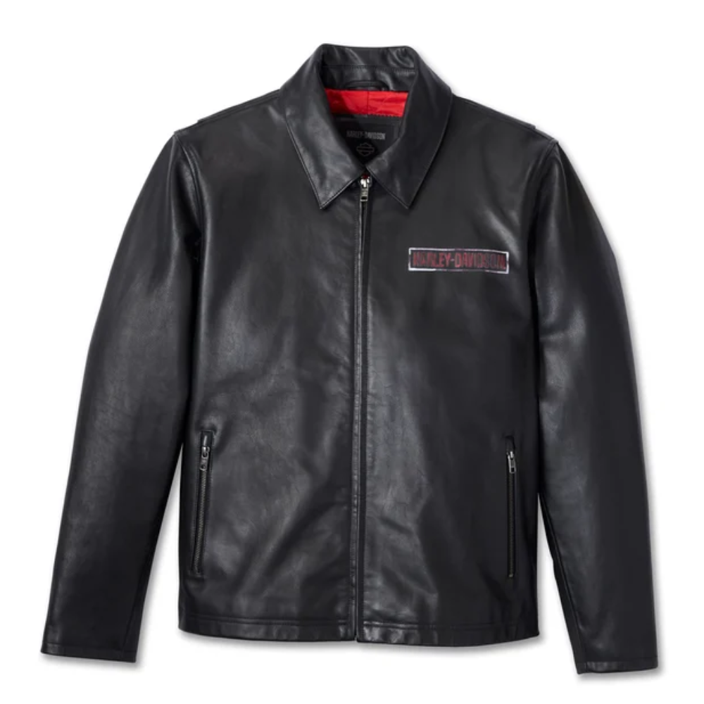 H-D Men's Eagle Leather Jacket