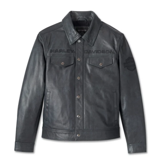 H-D Men's Iron Mountain Leather Jacket