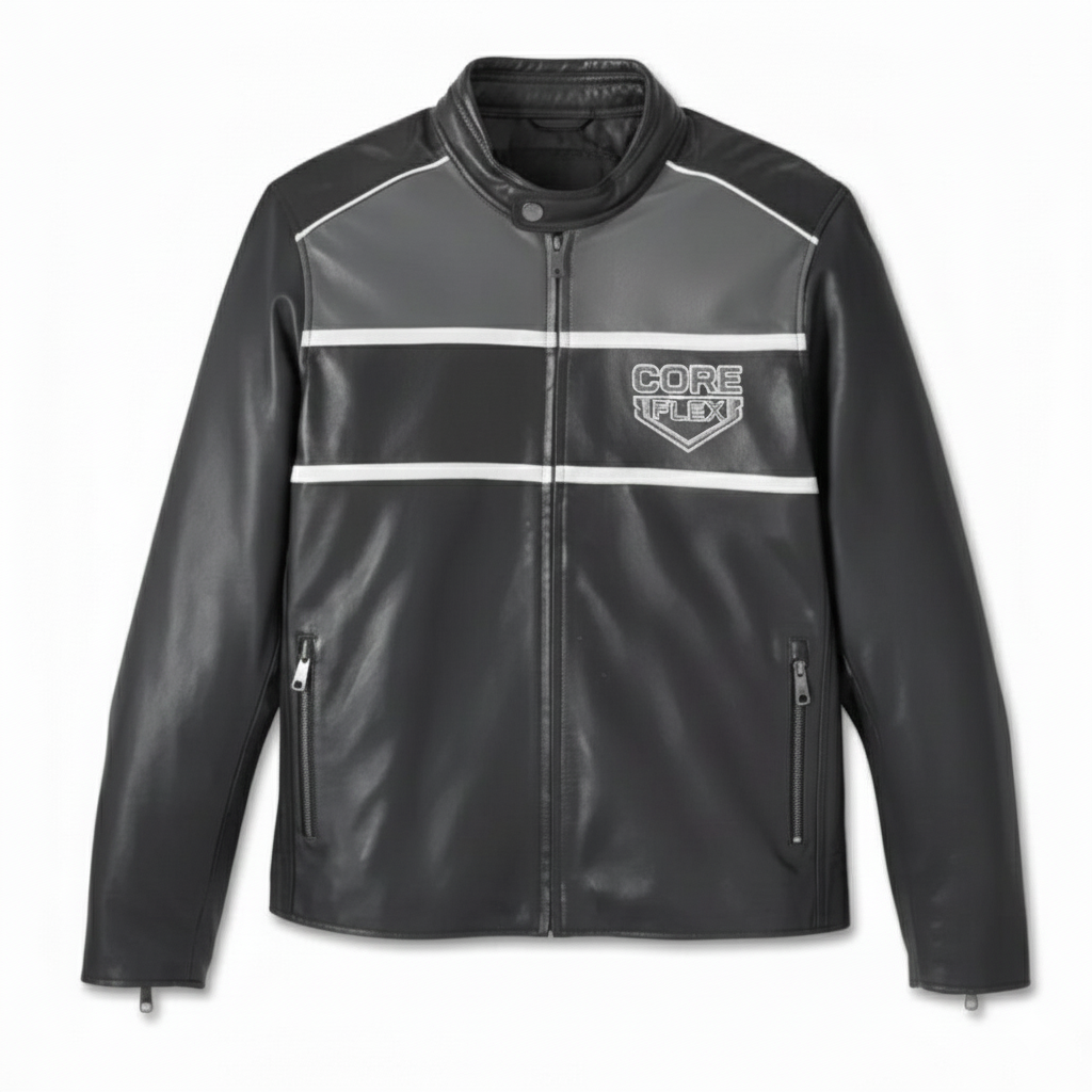 H-D Men's Leather Jacket Factory - CoreFlexInd