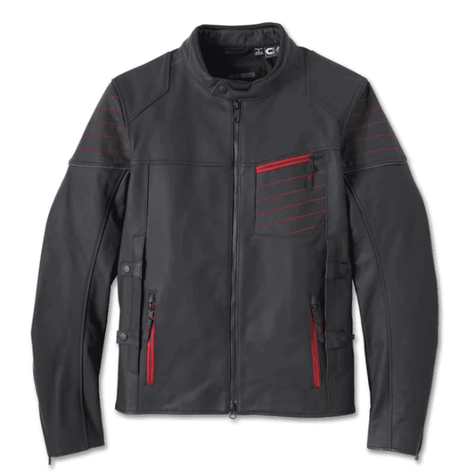 H-D Men's Rogue Triple Vent System 2.0 Leather Jacket - CoreFlexInd