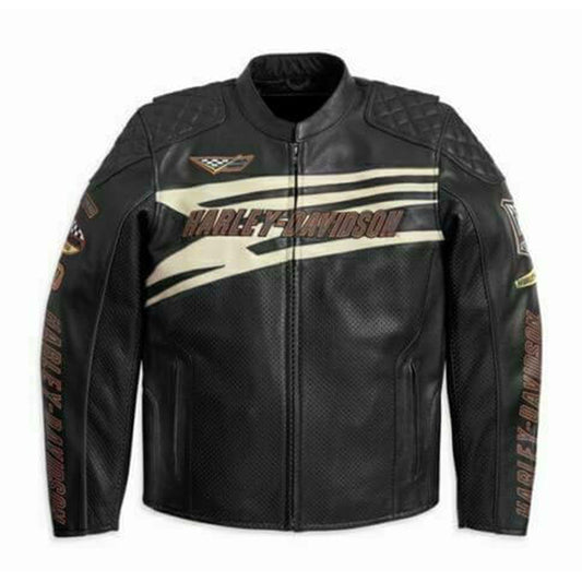 Seaicéad Leathair Rothar Bréifnithe HD Sprocket Racing