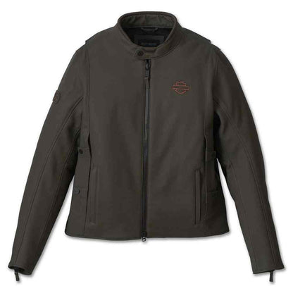 HD Férfi Paradigm Triple Ventilation System 2.0 Bőrkabát Olivazöld