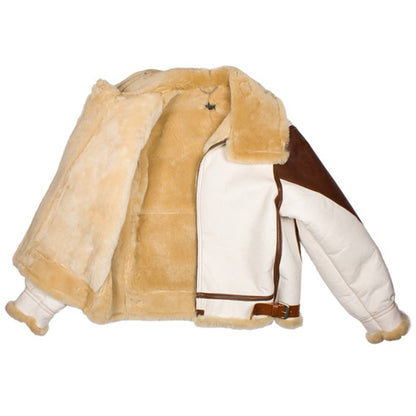 Heavy-Duty B-3 Shearling Flight Jacket