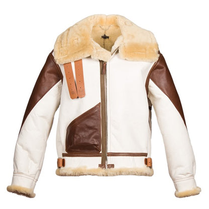 Heavy-Duty B-3 Shearling Flight Jacket