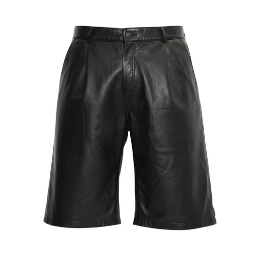 High Waisted Leather Shorts - CoreFlexInd