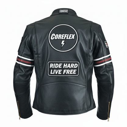 House Jacket W/slv Stripes