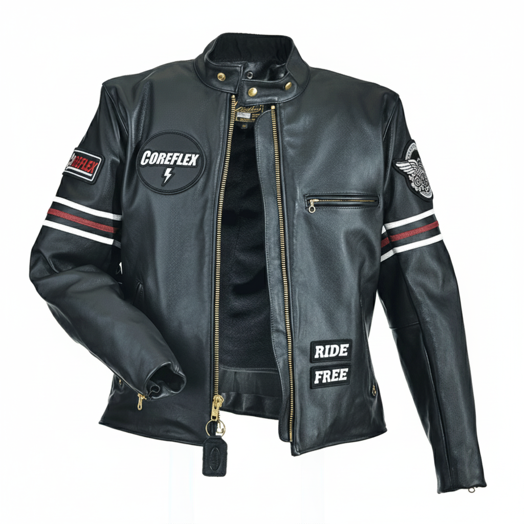 House Jacket W/slv Stripes