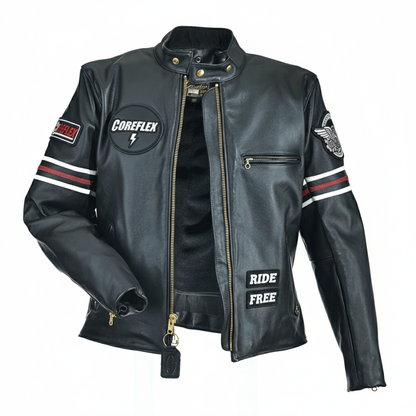 House Jacket W/slv Stripes