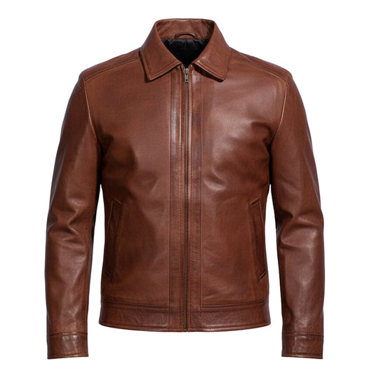 Kožená bunda Inferno Brown