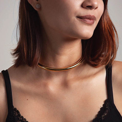 Infinity Collar Gold Finish - CoreFlexInd