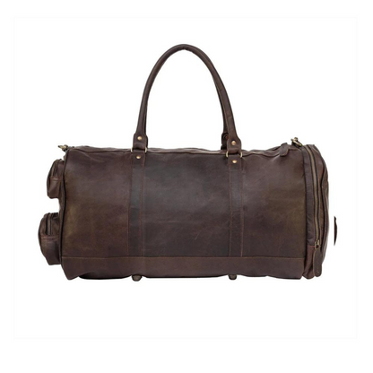 Large Leather Duffle Bag