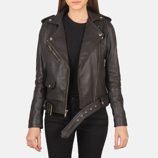 Leather Biker Jacket Women