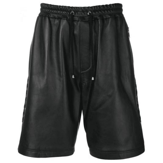 Leather Biker Shorts - CoreFlexInd