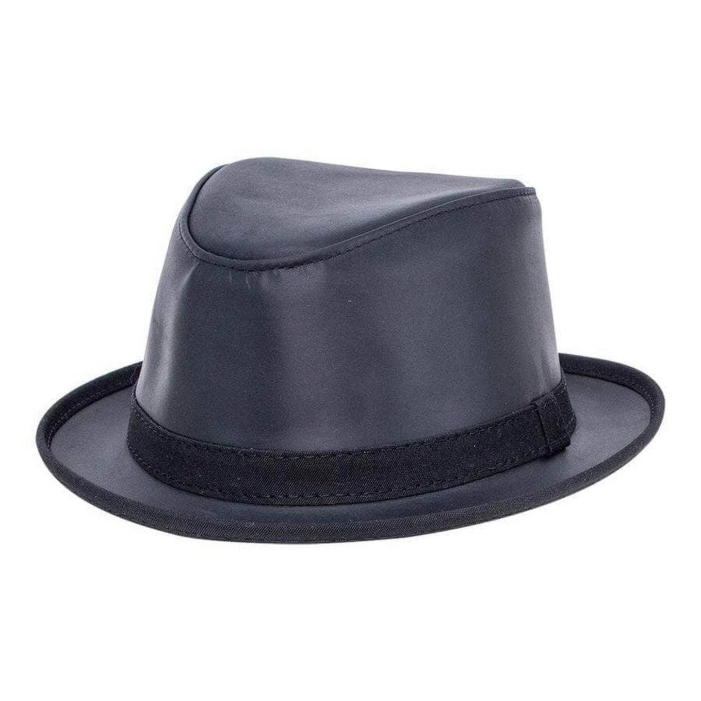 Leather Fedora Hat