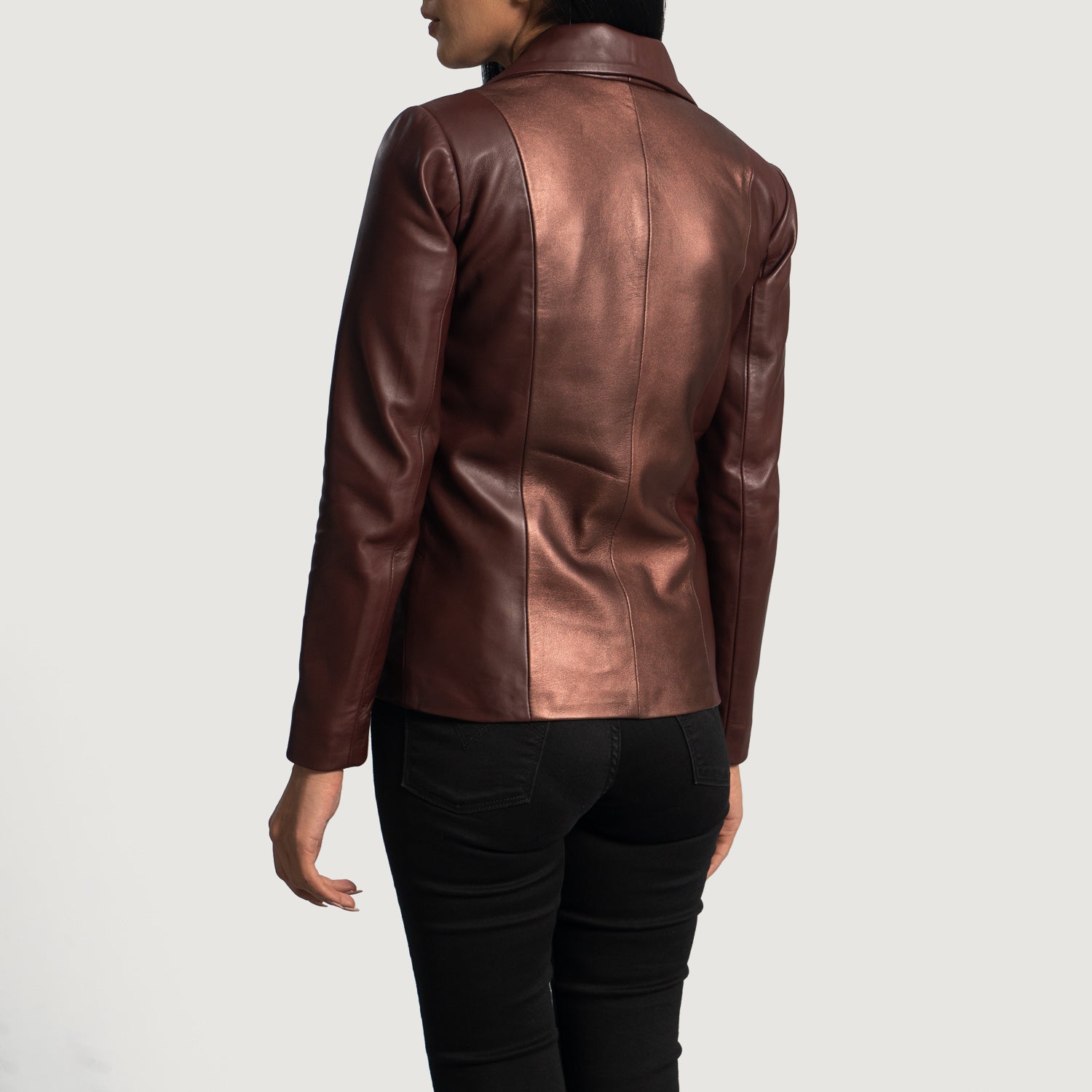 Leather Jacket Blazer