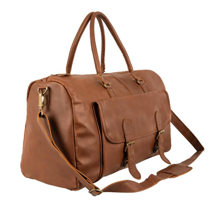 Leather Weekender Bag