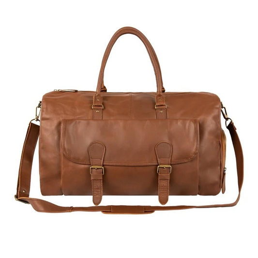 Leather Weekender Bag