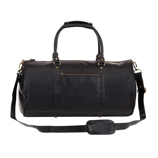 Leather Weekender Bag Mens