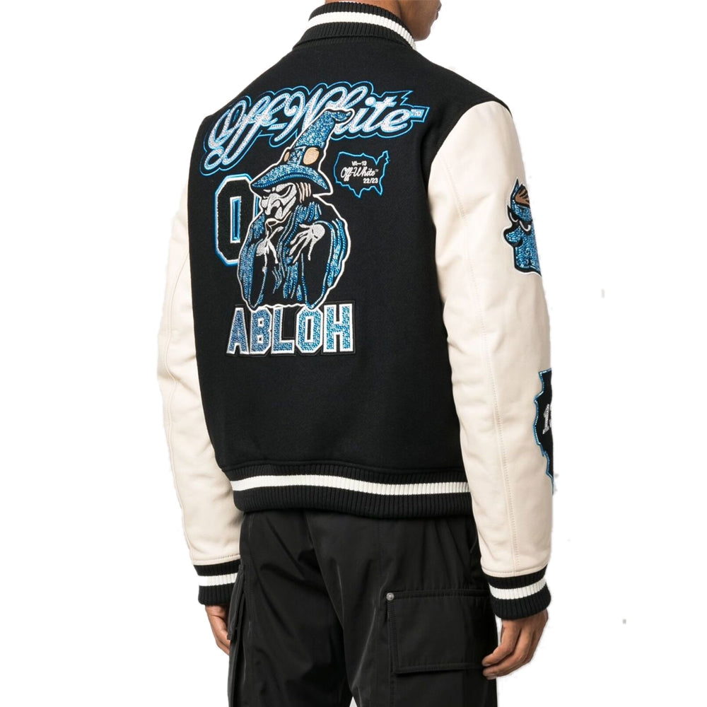 Logo-Patch Varsity Jacket-4