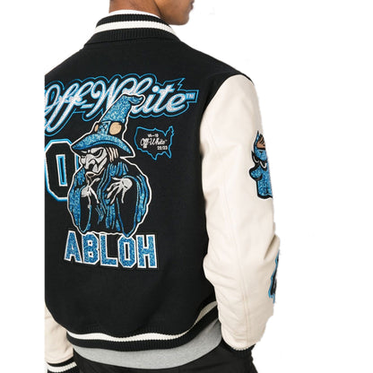 Logo-Patch Varsity Jacket-5