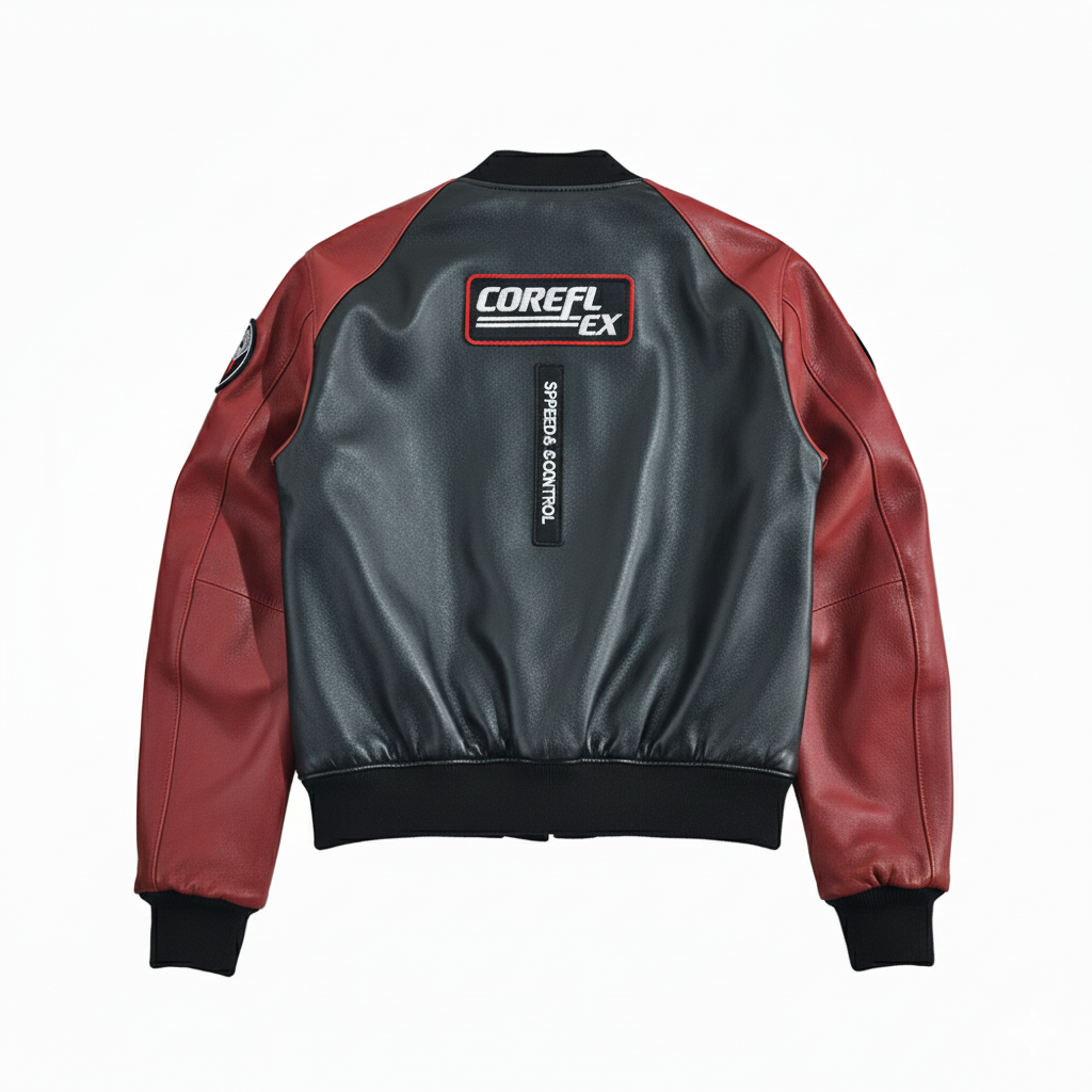 Logo Team Leather Jacket