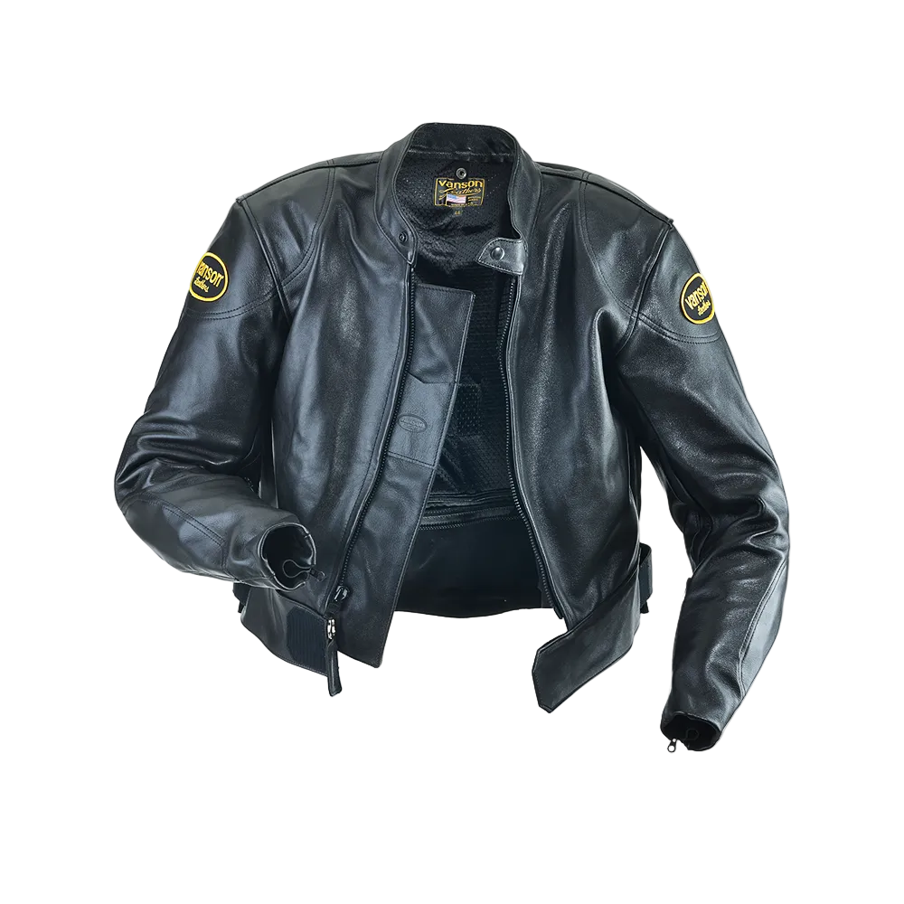 Canyon Sport Motorrad-Lederjacke